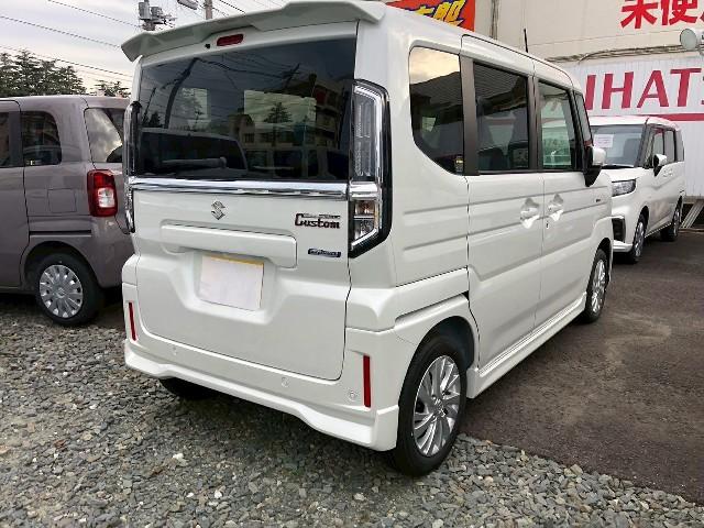 スペーシアカスタム ハイブリッドGS 届出済済未使用車/衝突被害軽減ブレーキ フルLEDLEDサイドターンランプ付電動パーキングブレーキ後席右側パワースライドドア14インチアルミホイール2スピーカー(25枚目)