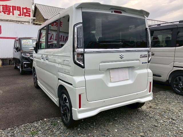 スペーシアカスタム ハイブリッドXS 届出済済未使用車/衝突被害軽減ブレーキ フルLEDLEDサイドターンランプ付電動パーキングブレーキ後席両側パワースライドドア15インチアルミホイール6スピーカー(27枚目)