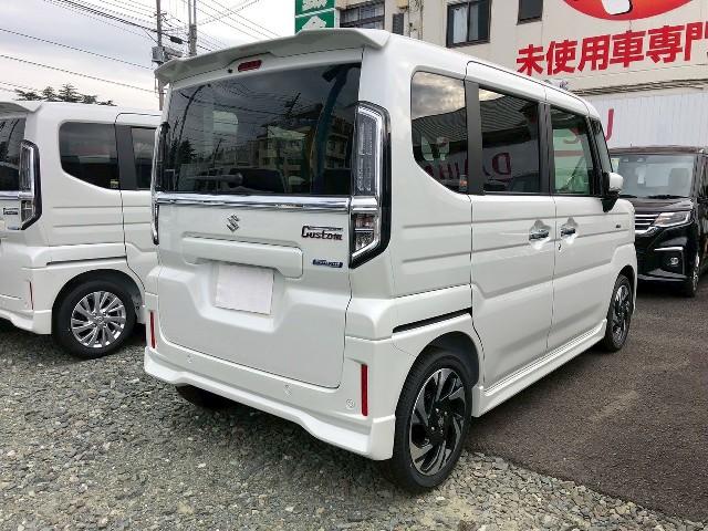 スペーシアカスタム ハイブリッドXS 届出済済未使用車/衝突被害軽減ブレーキ フルLEDLEDサイドターンランプ付電動パーキングブレーキ後席両側パワースライドドア15インチアルミホイール6スピーカー(45枚目)