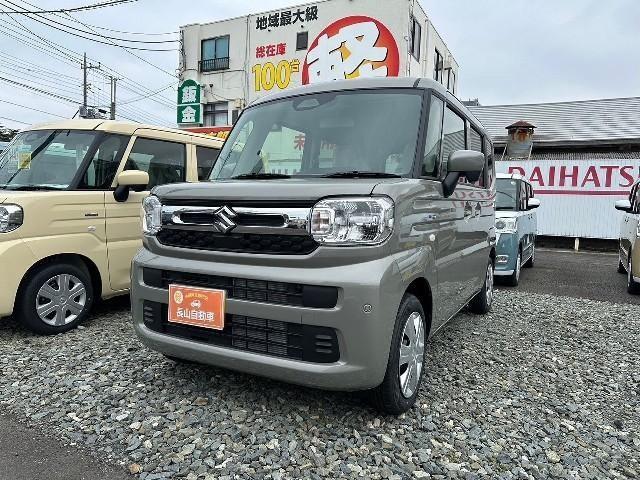 スペーシア ハイブリッドＧ　届出済未使用車　スズキセーフティサポート　キーレスプッシュスタート　オートライト　ＬＥＤヘッドランプ　電動格納ミラー　１４インチフルホイールキャップ　ＣＶＴ　盗難防止システム（46枚目）