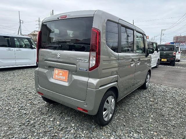 スペーシア ハイブリッドＧ　届出済未使用車　スズキセーフティサポート　キーレスプッシュスタート　オートライト　ＬＥＤヘッドランプ　電動格納ミラー　１４インチフルホイールキャップ　ＣＶＴ　盗難防止システム（49枚目）