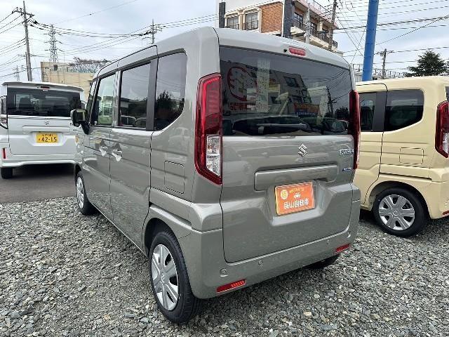 スペーシア ハイブリッドＧ　届出済未使用車　スズキセーフティサポート　キーレスプッシュスタート　オートライト　ＬＥＤヘッドランプ　電動格納ミラー　１４インチフルホイールキャップ　ＣＶＴ　盗難防止システム（50枚目）