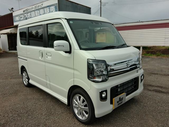 エブリイワゴン PZターボスペシャル 届出済み未使用車 純正ディスプレイオーデイオ&Bカメラ付き 両側パワースライドドア オートステップ メーカー新車保証5年付き(2枚目)