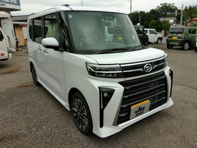 タント カスタムＲＳ　届出済み未使用車　純正ナビ＆フルセグＴＶ　ＤＶＤ再生＆Ｂｌｕｅｔｏｏｔｈ対応　Ｂカメラ　両側パワースライドドア　メーカー新車保証５年付き（2枚目）