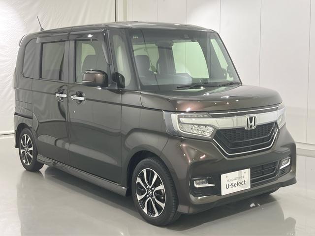 Ｎ－ＢＯＸカスタム Ｇ・Ｌホンダセンシング　地デジＴＶ　整備記録簿　助手席エアバッグ　キーレス　アイドリングＳＴ　セキュリティーアラーム　スマ－トキ－　リアカメラ　ナビＴＶ　ＥＴＣ　前車追従機能　サイドエアバッグ　ＤＶＤ（5枚目）