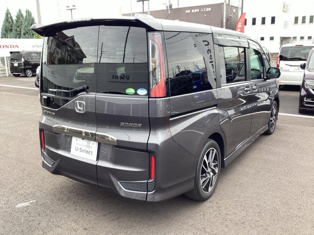 ステップワゴンスパーダ スパーダ・クールスピリットホンダセンシング　サイドエアバック　スマートキ　左右電動スライドドア　バックモニタ　Ｗエアコン　地ＴＶ　ナビ＆ＴＶ　三列シート　助手席エアバッグ　ドライブレコーダ　ＡＡＣ（8枚目）