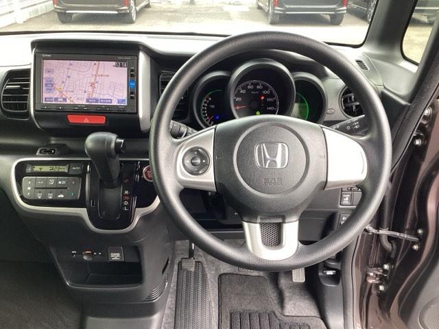 Ｎ－ＢＯＸ Ｇ・Ｌパッケージ　Ｉ－ＳＴＯＰ　ベンチ席　メンテナンスノート　カラーバックモニター　全席ＰＷ　イモビライザー　ナビテレビ　１セグ　ＡＡＣ　スマートキー　ＡＢＳ　ＥＴＣ　キーレスＥ　パワーステアリング（15枚目）