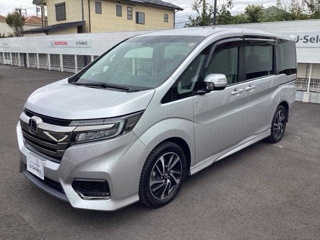 ステップワゴンスパーダ スパーダ・クールスピリットホンダセンシング　サイドエアバック　スマートキ　左右電動スライドドア　バックモニタ　Ｗエアコン　地ＴＶ　ナビ＆ＴＶ　三列シート　助手席エアバッグ　ＡＡＣ　横滑り防止機能（7枚目）