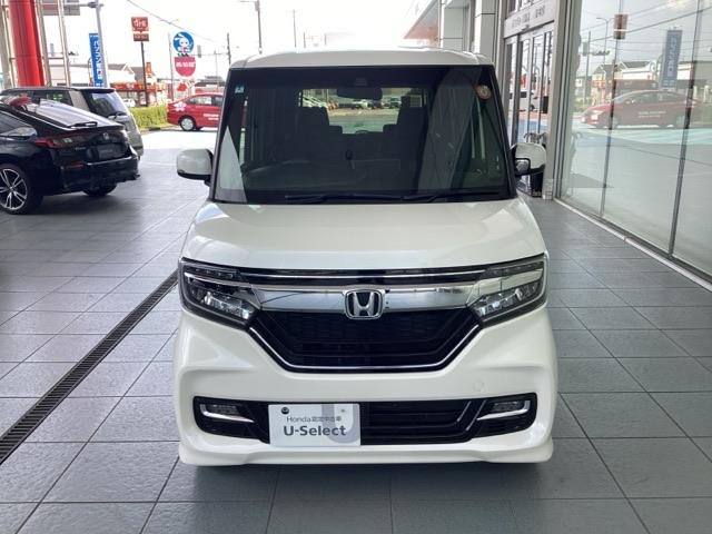 N-BOXカスタム G・Lホンダセンシング 地デジTV 整備記録簿 助手席エアバッグ キーレス アイドリングST セキュリティーアラーム スマ-トキ- リアカメラ ナビTV ETC 前車追従機能 サイドエアバッグ DVD(2枚目)