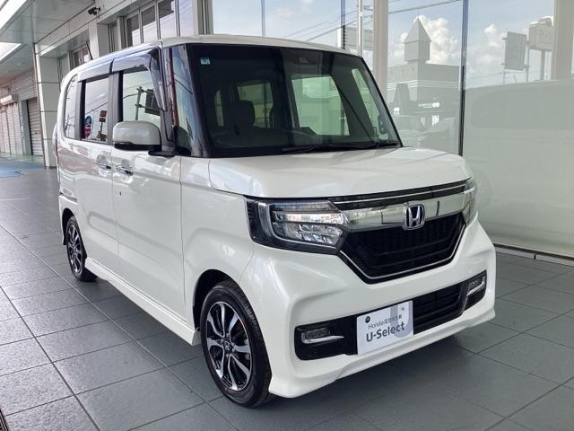 N-BOXカスタム G・Lホンダセンシング 地デジTV 整備記録簿 助手席エアバッグ キーレス アイドリングST セキュリティーアラーム スマ-トキ- リアカメラ ナビTV ETC 前車追従機能 サイドエアバッグ DVD(6枚目)
