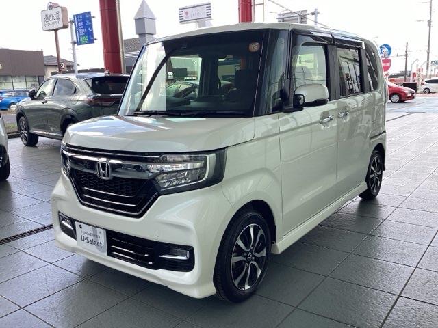 N-BOXカスタム G・Lホンダセンシング 地デジTV 整備記録簿 助手席エアバッグ キーレス アイドリングST セキュリティーアラーム スマ-トキ- リアカメラ ナビTV ETC 前車追従機能 サイドエアバッグ DVD(7枚目)