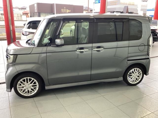 N-BOXカスタム Lターボ 地デジチューナー 衝突軽減ブレーキサポート LEDヘッドライ アイドリングS ターボエンジン PS カーテンエアバック シートヒータ エアバック スマートキープッシュスタート AAC ABS(5枚目)