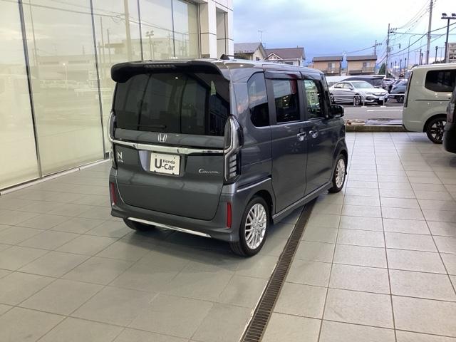 N-BOXカスタム Lターボ 地デジチューナー 衝突軽減ブレーキサポート LEDヘッドライ アイドリングS ターボエンジン PS カーテンエアバック シートヒータ エアバック スマートキープッシュスタート AAC ABS(8枚目)