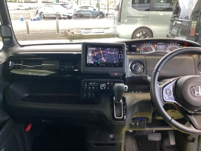 N-BOXカスタム Lターボ 地デジチューナー 衝突軽減ブレーキサポート LEDヘッドライ アイドリングS ターボエンジン PS カーテンエアバック シートヒータ エアバック スマートキープッシュスタート AAC ABS(15枚目)