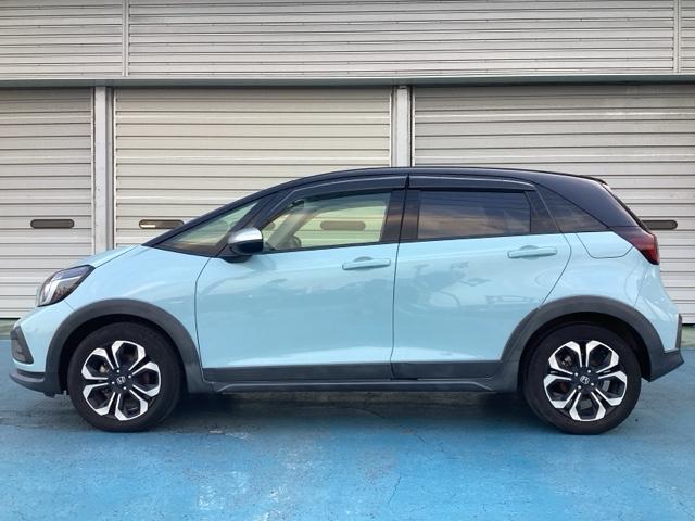 フィット クロスター パーキングセンサー 地デジ Bカメ スマートキ ナビTV Aストップ カーテンエアバッグ クルーズコントロール オートエアコン パワステ 記録簿 Dレコ LEDライト ETC VSA(5枚目)