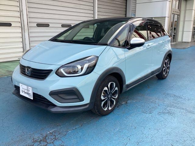 フィット クロスター パーキングセンサー 地デジ Bカメ スマートキ ナビTV Aストップ カーテンエアバッグ クルーズコントロール オートエアコン パワステ 記録簿 Dレコ LEDライト ETC VSA(7枚目)