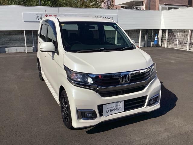 Ｎ－ＷＧＮカスタム Ｇ　フルセグＴＶ　盗難防止システム　横滑防止　アイドルストップ　スマートキープッシュスタート　オートエアコン　パワーウィンドウ　ＥＴＣ　取説記録簿　運転席助手席エアバッグ　ＡＢＳ　運転席エアバッグ（6枚目）