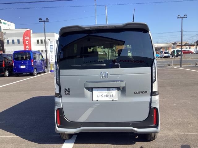 Ｎ－ＢＯＸカスタム コーディネートスタイル　オートクルーズ　マルチビューカメラ　フルセグ対応　Ｗ電動ドア　シートヒータ　ＬＥＤ　ＥＳＣ　リアカメラ　ＥＴＣ　ソナー　ベンチシート　ＤＶＤ　アイドリングストップ　エアコン（3枚目）