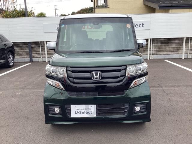 N-BOXカスタム 2トーンカラースタイルG・ターボLパッケージ キーレスエントリー パワーステアリング ナビTV パワーウィンドウ エアコン スマートキー ETC車載器 クルーズコントロール アイドリングストップ(2枚目)