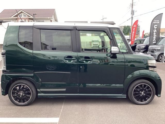 N-BOXカスタム 2トーンカラースタイルG・ターボLパッケージ キーレスエントリー パワーステアリング ナビTV パワーウィンドウ エアコン スマートキー ETC車載器 クルーズコントロール アイドリングストップ(4枚目)