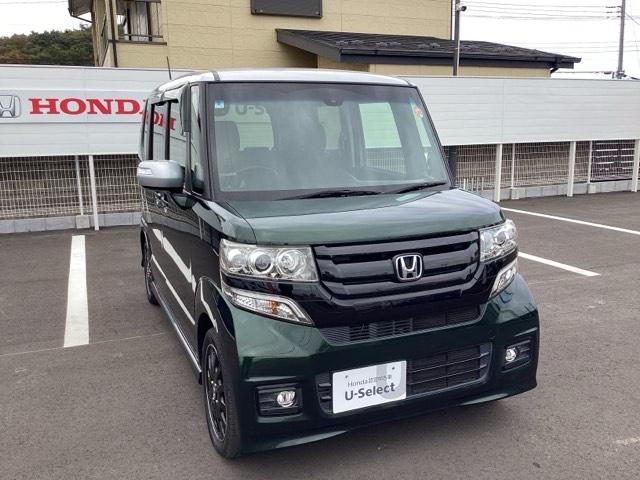 N-BOXカスタム 2トーンカラースタイルG・ターボLパッケージ キーレスエントリー パワーステアリング ナビTV パワーウィンドウ エアコン スマートキー ETC車載器 クルーズコントロール アイドリングストップ(6枚目)