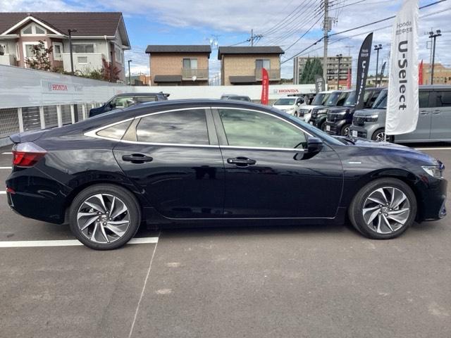 インサイト EX 黒革シート 衝突軽減 Rカメラ LEDライト ABS 前席シートヒーター オ-トエアコン ナビTV パワーウィンドウ スマキー クルコン PWシート キーフリーシステム サイドエアバック VSA(4枚目)