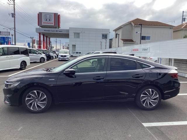 インサイト EX 黒革シート 衝突軽減 Rカメラ LEDライト ABS 前席シートヒーター オ-トエアコン ナビTV パワーウィンドウ スマキー クルコン PWシート キーフリーシステム サイドエアバック VSA(5枚目)