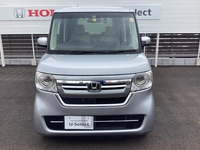 N-BOX L 衝突回避支援ブレーキ ドラレコ付 PW パワステ Sヒーター スマ-トキ- Bカメ 地デジTV ナビ&TV サイドエアバック 横滑り防止 ETC車載器 整備記録簿 LEDライト エアコン付き(2枚目)