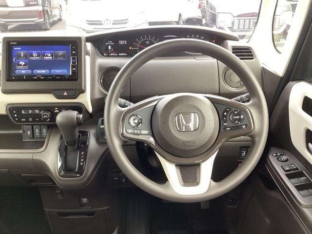 N-BOX L 衝突回避支援ブレーキ ドラレコ付 PW パワステ Sヒーター スマ-トキ- Bカメ 地デジTV ナビ&TV サイドエアバック 横滑り防止 ETC車載器 整備記録簿 LEDライト エアコン付き(15枚目)