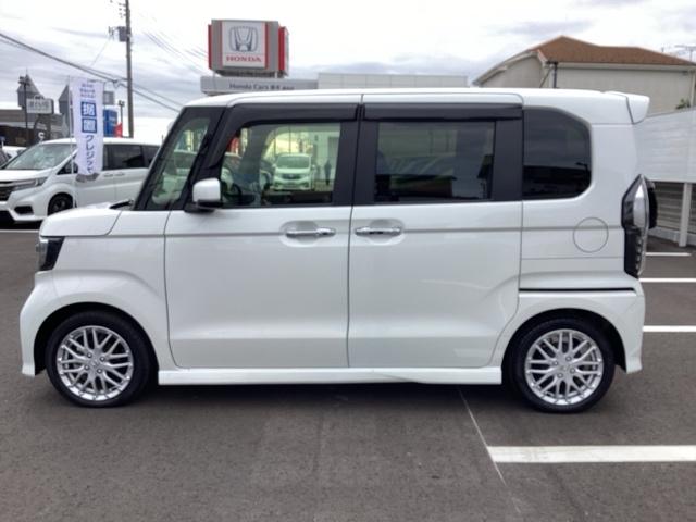 N-BOXカスタム Lターボ 地デジチューナー 衝突軽減ブレーキサポート LEDヘッドライ アイドリングS ターボエンジン PS カーテンエアバック シートヒータ エアバック スマートキープッシュスタート AAC ABS(5枚目)