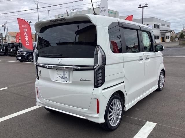 N-BOXカスタム Lターボ 地デジチューナー 衝突軽減ブレーキサポート LEDヘッドライ アイドリングS ターボエンジン PS カーテンエアバック シートヒータ エアバック スマートキープッシュスタート AAC ABS(8枚目)