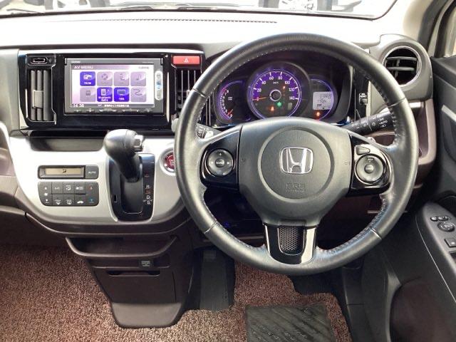 N-WGNカスタム G・ターボパッケージ 横滑り防止システム 追突被害軽減ブレーキ ECONモード WSRS ナビ&TV ワンオーナ イモビ サイドエアバッグ オートクルーズ 禁煙 キーフリー ETC付き 1セグTV(15枚目)