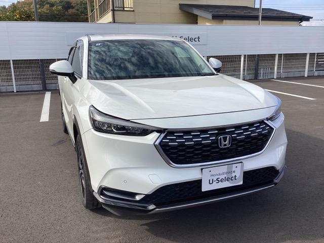 ヴェゼル e:HEVZ 衝突回避支援ブレーキ機能 パノラミックビューモニター スマキ Pトランク フルオートエアコン Dレコ エアバッグ 両席エアバック Rカメ パワーウィンドウ LEDランプ ソナー ABS(6枚目)