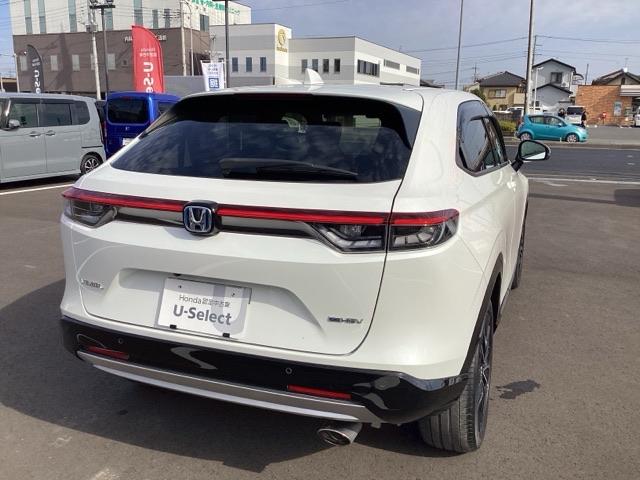 ヴェゼル e:HEVZ 衝突回避支援ブレーキ機能 パノラミックビューモニター スマキ Pトランク フルオートエアコン Dレコ エアバッグ 両席エアバック Rカメ パワーウィンドウ LEDランプ ソナー ABS(8枚目)