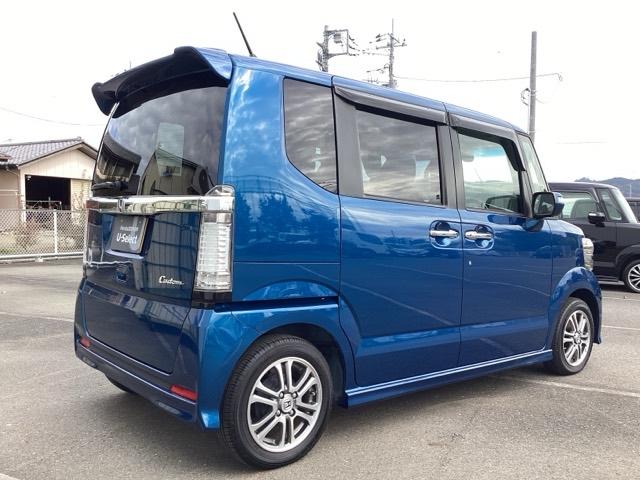 N-BOXカスタム 2トーンカラースタイルG・Aパッケージ ワンセグ 盗難防止装置 ESC スマートキープッシュスタート サイドエアバッグ オートエアコン アイドリングストップ キーフリー ベンチシート ABS DVD(7枚目)