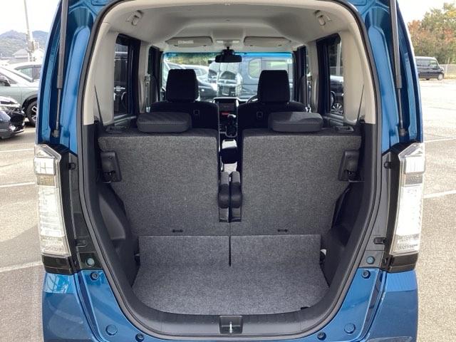 N-BOXカスタム 2トーンカラースタイルG・Aパッケージ ワンセグ 盗難防止装置 ESC スマートキープッシュスタート サイドエアバッグ オートエアコン アイドリングストップ キーフリー ベンチシート ABS DVD(18枚目)