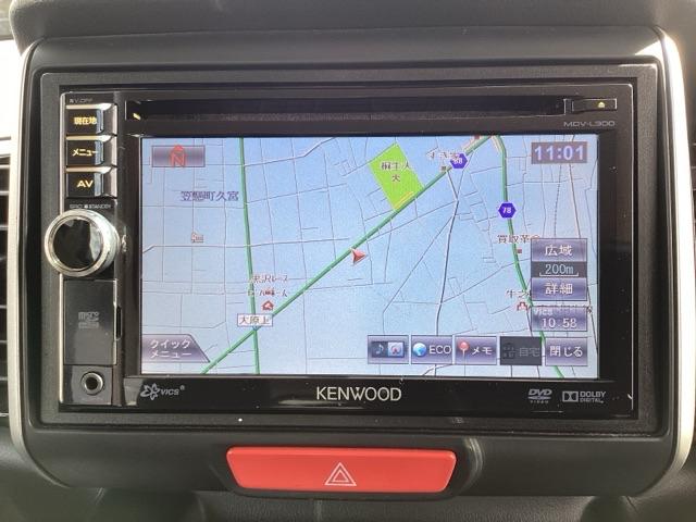 N-BOXカスタム 2トーンカラースタイルG・Aパッケージ ワンセグ 盗難防止装置 ESC スマートキープッシュスタート サイドエアバッグ オートエアコン アイドリングストップ キーフリー ベンチシート ABS DVD(23枚目)