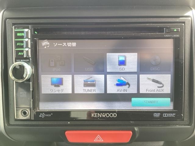 N-BOXカスタム 2トーンカラースタイルG・Aパッケージ ワンセグ 盗難防止装置 ESC スマートキープッシュスタート サイドエアバッグ オートエアコン アイドリングストップ キーフリー ベンチシート ABS DVD(24枚目)