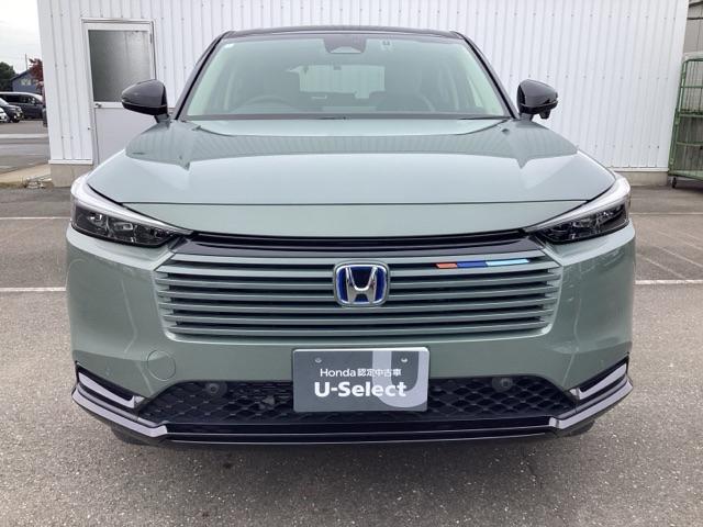 ヴェゼル e:HEVZ・PLaYパッケージ オートクルーズコントロール アイドリングストップ LEDヘッド 電動テールゲート 衝突被害軽減システム リヤカメラ フルセグテレビ 横滑り防止装置 ETC(2枚目)