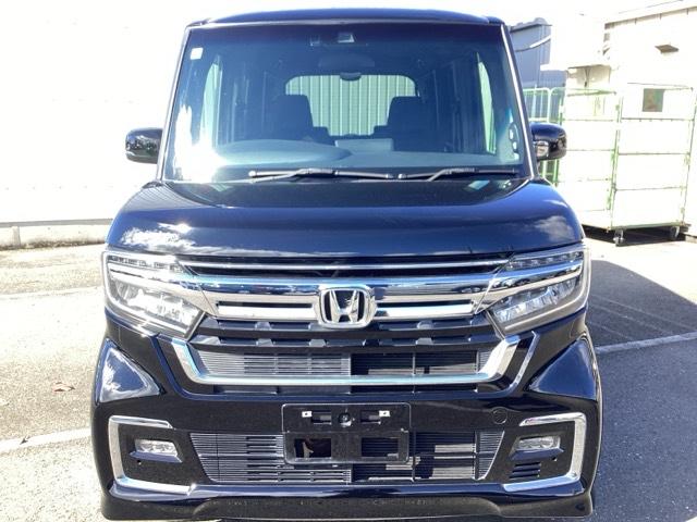 N-BOXカスタム G・Lターボホンダセンシング Bモニタ クルーズコントロール ナビTV キーレスエントリー VSA ベンチS LEDランプ 助手席エアバック ターボモデル ワンセグテレビ PW サイドSRS PS(2枚目)