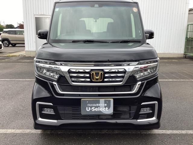 N-BOXカスタム G・Lターボホンダセンシング フルセ Iストップ 禁煙 セキュリティー クルーズコントロール キーレスエントリー ヒーター VSA ベンチS LEDランプ 助手席エアバック ターボモデル PW PS(2枚目)