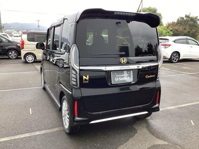 N-BOXカスタム G・Lターボホンダセンシング フルセ Iストップ 禁煙 セキュリティー クルーズコントロール キーレスエントリー ヒーター VSA ベンチS LEDランプ 助手席エアバック ターボモデル PW PS(9枚目)