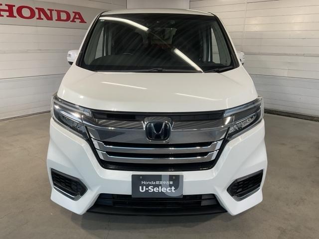 ステップワゴンスパーダ スパーダハイブリッドＧホンダセンシング　ＣＭＢＳ　リヤカメラ　スマキー　Ａストップ　ＥＳＣ　両側自動ドア　オートエアコン　禁煙　ＬＥＤヘッドライト　クルーズコントロール　地デジ　ＥＴＣ車載器（2枚目）