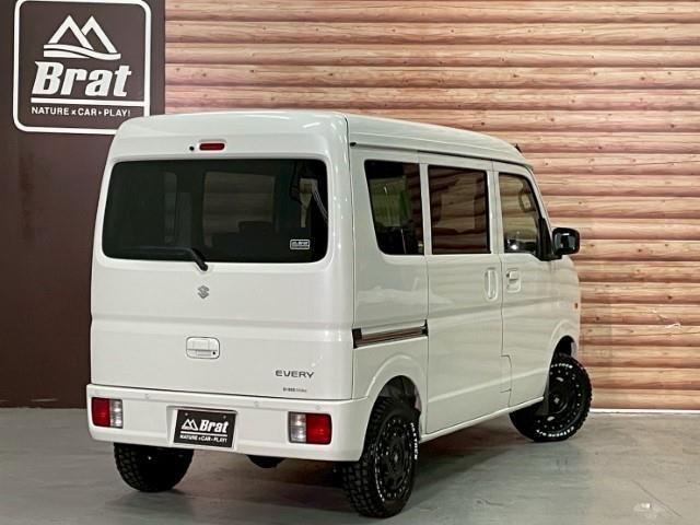 エブリイ ジョインターボ　１４ＡＷ　エクストリームＪ　ＸＪ０７　マックストレックエクストリームＲ／Ｔ　タナベ　リフトアップキット　ギブソン　ＭＡＸフェイスチェンジキット　サイドステップ　直前確認ミラー　側方確認ミラー（30枚目）
