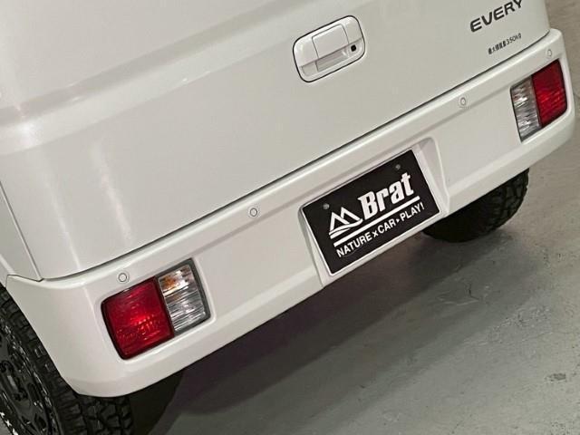 エブリイ ジョインターボ　１４ＡＷ　エクストリームＪ　ＸＪ０７　マックストレックエクストリームＲ／Ｔ　タナベ　リフトアップキット　ギブソン　ＭＡＸフェイスチェンジキット　サイドステップ　直前確認ミラー　側方確認ミラー（38枚目）