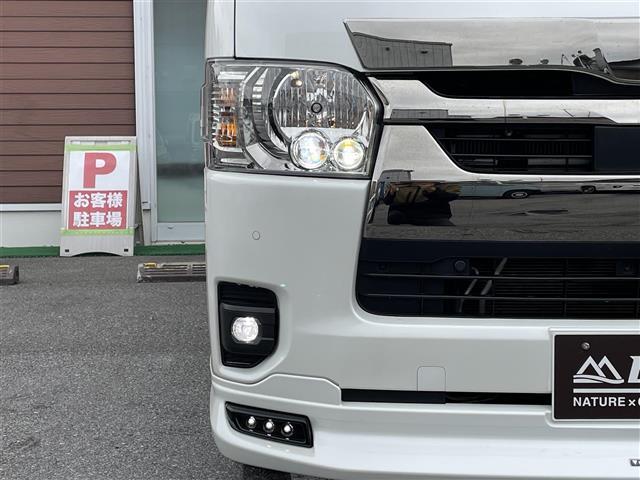 ハイエースバン スーパーＧＬ　ダーク　プライムＩＩ　４ＷＤ　モデリスタエアロ　両側パワースライドドア　ＥＴＣ　ハーフレザーシート　デジタルインナーミラー　ドライブレコーダー　１００Ｖ電源（17枚目）