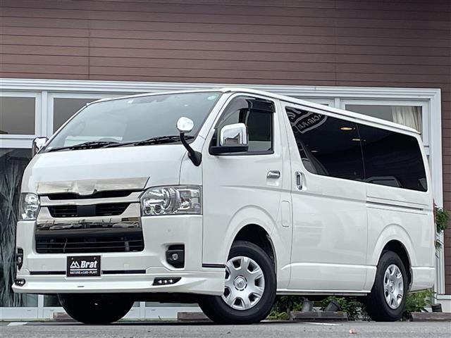 ハイエースバン スーパーＧＬ　ダーク　プライムＩＩ　４ＷＤ　モデリスタエアロ　両側パワースライドドア　ＥＴＣ　ハーフレザーシート　デジタルインナーミラー　ドライブレコーダー　１００Ｖ電源（18枚目）