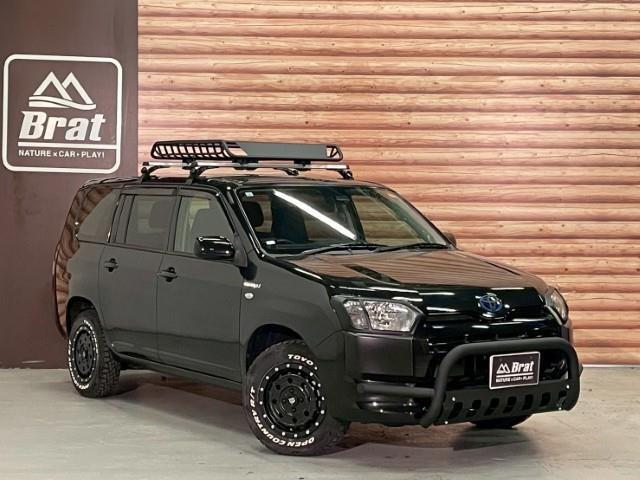 プロボックス ハイブリッドＦ　１４ＡＷ　パンドラ　デザートテック　ＬＣ８　トーヨー　オープンカントリーＲ／Ｔ　ヘッドライトカバー　テールカバー　Ｂｒａｔオリジナルブルバー　リフトアップキット　ルーフラック　ＬＥＤヘッドライト（25枚目）