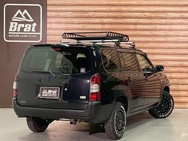 プロボックス ハイブリッドＦ　１４ＡＷ　パンドラ　デザートテック　ＬＣ８　トーヨー　オープンカントリーＲ／Ｔ　ヘッドライトカバー　テールカバー　Ｂｒａｔオリジナルブルバー　リフトアップキット　ルーフラック　ＬＥＤヘッドライト（40枚目）