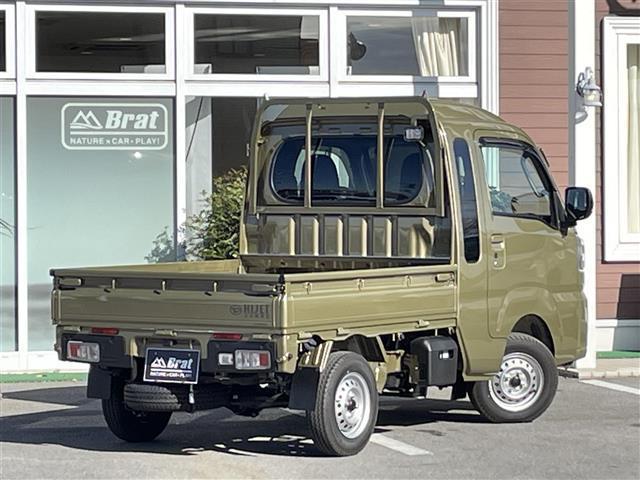 ハイゼットトラック ジャンボ　エクストラ　パートタイム４ＷＤ　リアデフロック　コーナーセンサー　ＬＥＤヘッドライト　サイドバイザー　作業等　ラバーマット　アイドリングストップ（3枚目）
